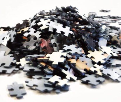 Hoopje puzzelstukjes • Solidus