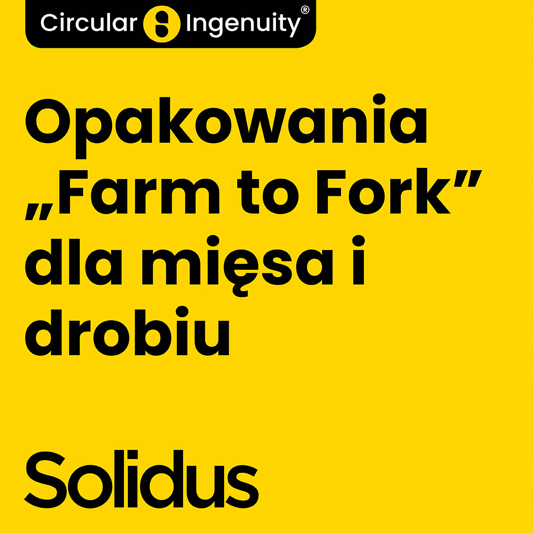 Opakowanie z tektury litej na mięso i drób z oznaczeniem „Farm to Fork”