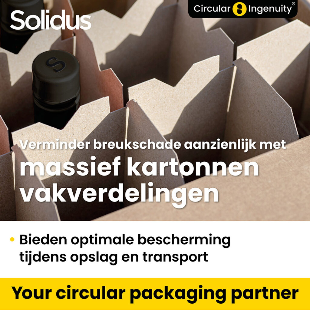 Vakverdelingen wijnflessen Partitions wine